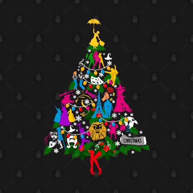 Ugly Broadway Christmas Tree by KsuAnn