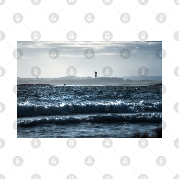 Rhosneigr kite surfer by geoffshoults