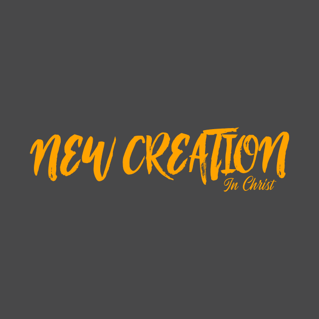 New Creation gold tees, hoodies by NewCreation