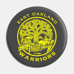 East Oakland Warriors Pin