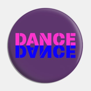 Mirror Dance Design Pin