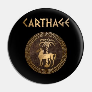 Carthage Ancient Symbol of Qart-Hadasht Pin