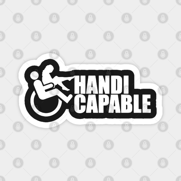 Handi capable Handicap Magnet by Olien