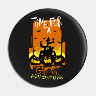 Time For A Ghost Adventure Pin