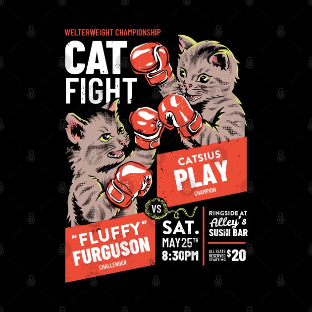 Cat Fight - Dark by CPdesign