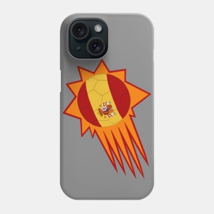 La Furia Roja del Sol Phone Case