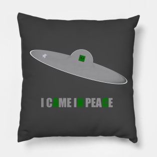 Alien ship Pillow