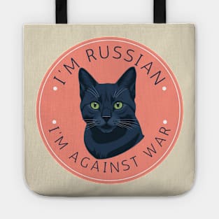 Russian Blue cat Tote