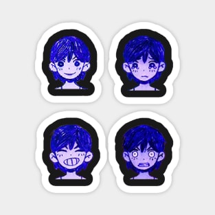 Kel Sprites (Omori) Magnet