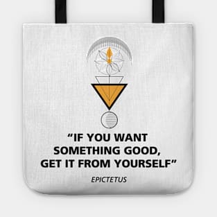 Stoic Quote from Epictetus Tote