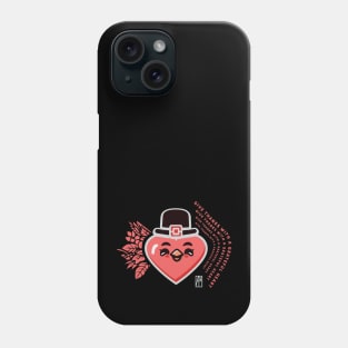 Give thanks with a grateful heart - Happy Thanksgiving Phone Case