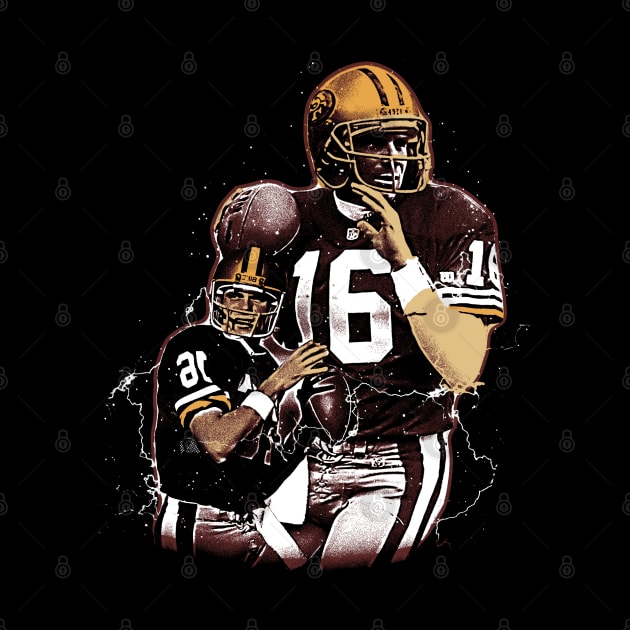 joe montana vintage design by jerrysanji