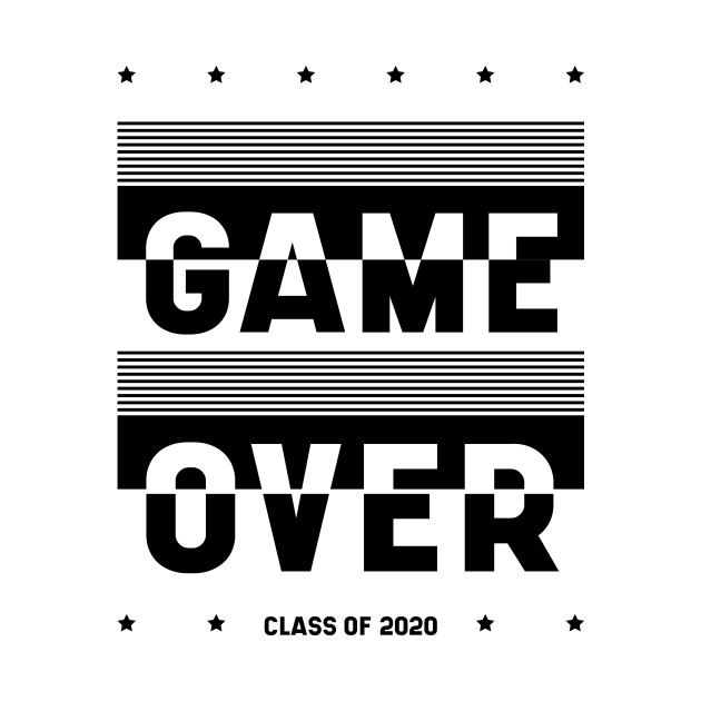 Discover Gift Cool Game Over Senior Graduate - Cute Senior Class Of 2020 Graduate - T-Shirt