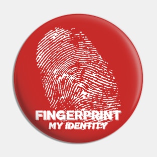 Fingerprint My Identity Pin