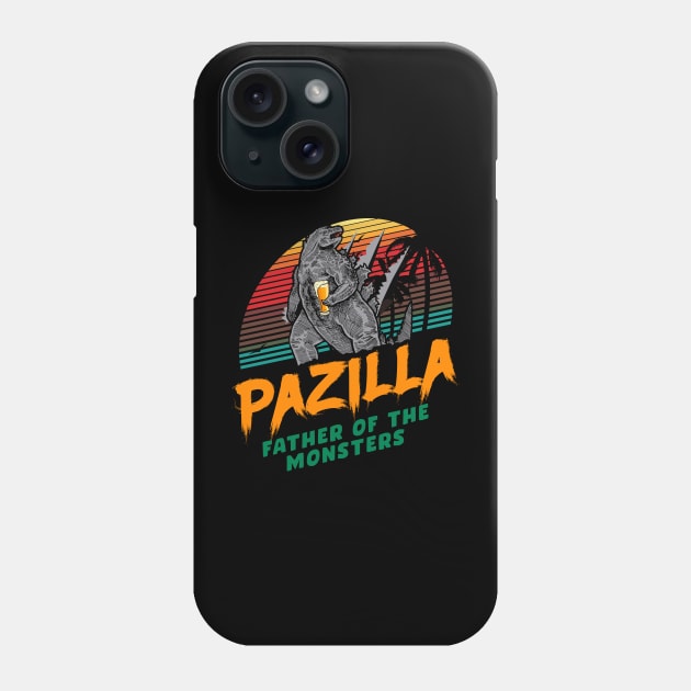 Pazilla. Funny Fathers Day Gift. Phone Case by KsuAnn