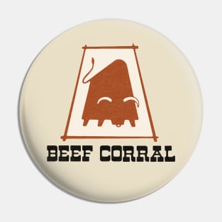 The Beef Corral Restaurant Pin