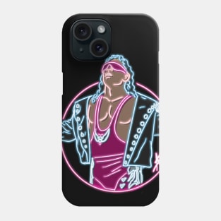 Bret Hart neon color Phone Case