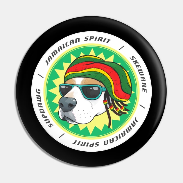 Jamaican Spirit Pin by Skeware