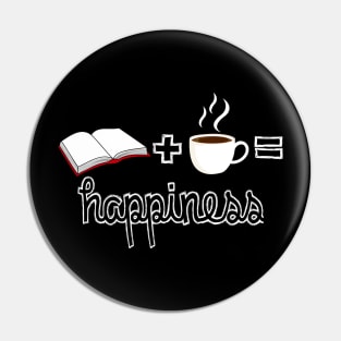 Books And Coffee Make Me Happy Pin