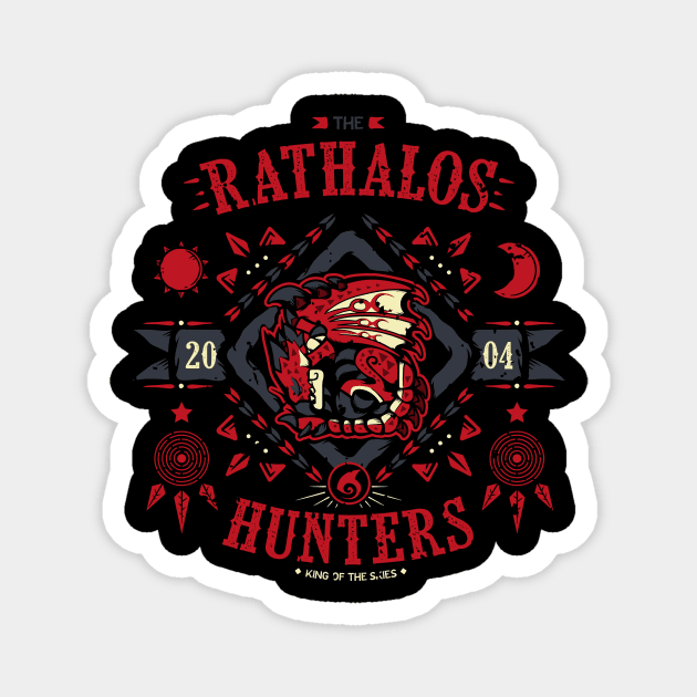 Rathalos Hunters Magnet by Soulkr