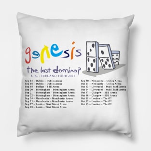 last domino dates great britain Pillow