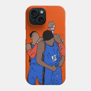 Russell Westbrook And Paul George Celebration Phone Case
