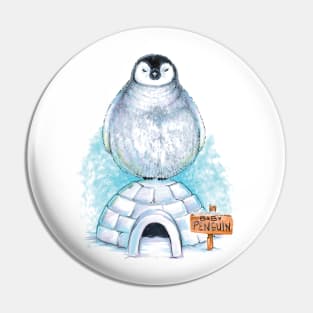 Beautiful Baby Penguin Bird Pin