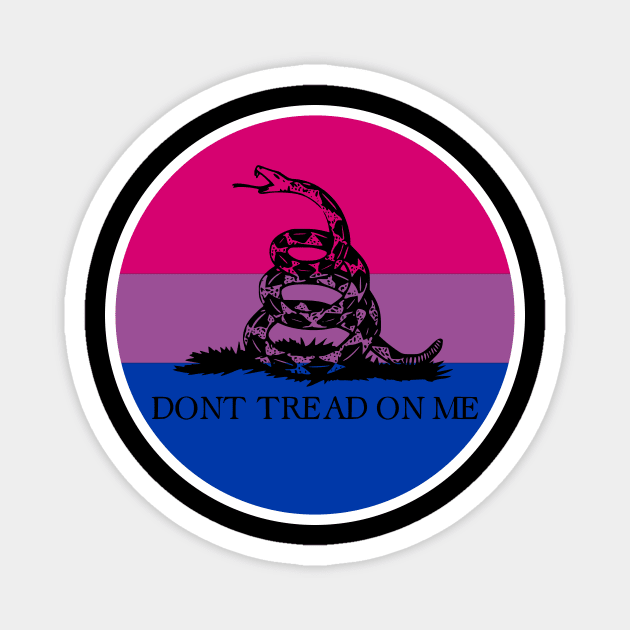 Bisexual Gadsden Flag Magnet by Shared Reality Shop