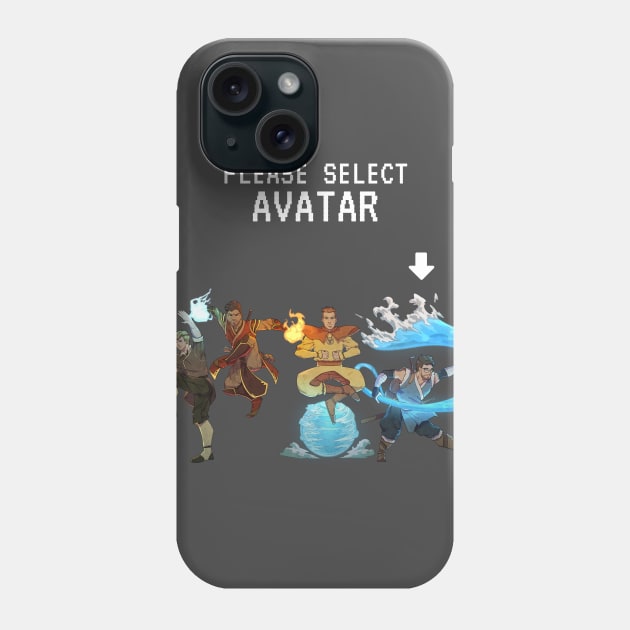 Character Choice: Water Avatar Phone Case by RJ Tolson's Merch Store