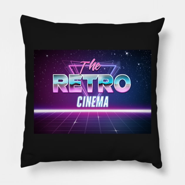 Retro 80s Pillow by RetroCinema