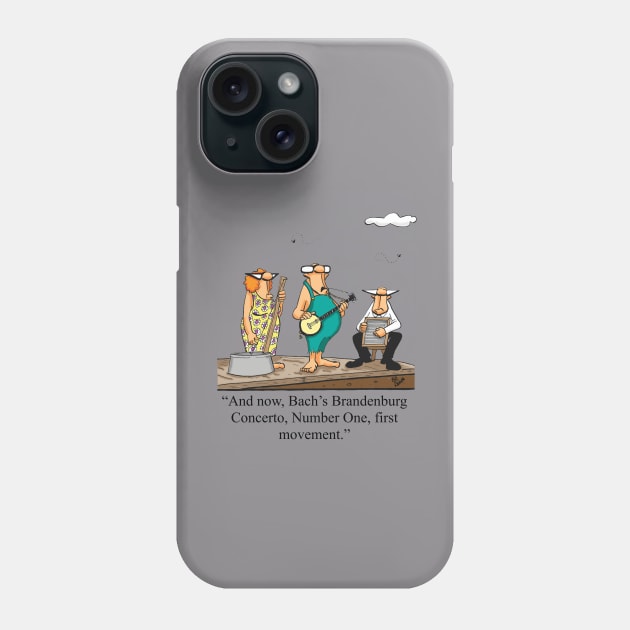 Funny Spectickles Classical Music Humor Phone Case by abbottcartoons