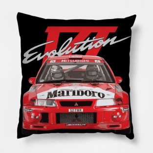 wrc EVO 6 champion Tommi Mäkinen Car evolution TME VI version Pillow