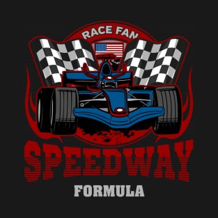 Formula Racing USA Race Fan Speedway T-Shirt