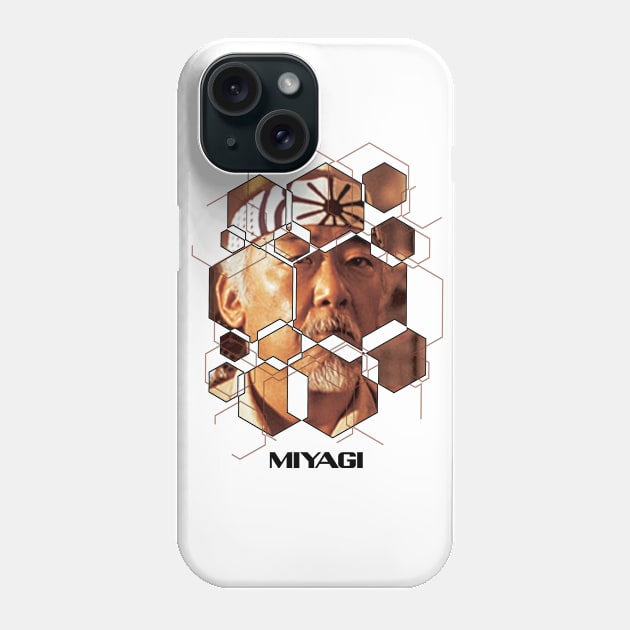 Miyagi poligonal Phone Case by RataGorrata