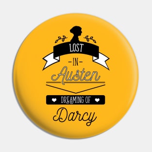 Lost In Austen - Dreaming of Darcy Pin