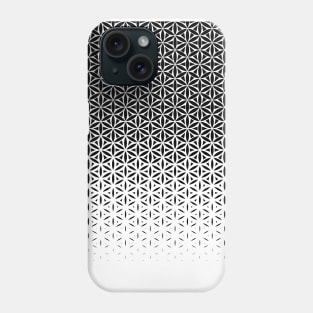 Geometric Flower of Life Pattern Phone Case