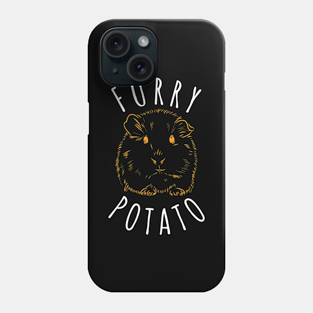 Furry Potato Phone Case by maxcode