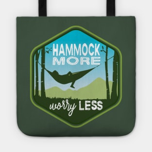 HAMMOCK MORE, WORRY LESS (Large) Tote