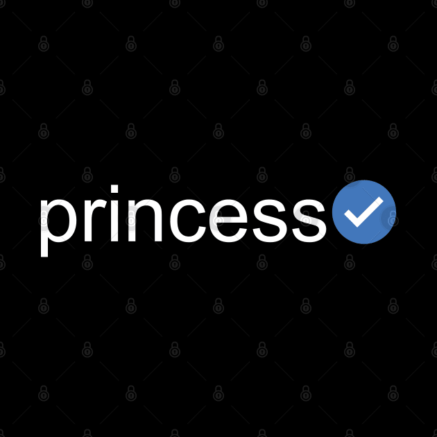 Verified Princess (White Text) by inotyler