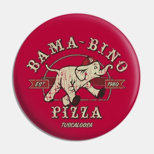 Bama-Bino Pizza 1980 Pin