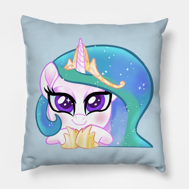 Celestia Pillow by SophieScruggs