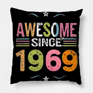 Awesome Birth Year 1969 Pillow