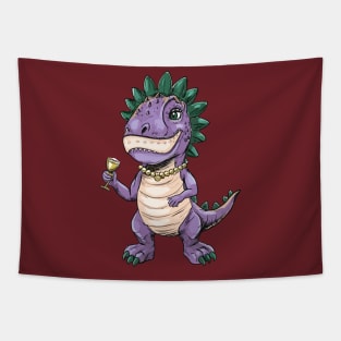 Mardi Grawr Dinosaur Tapestry