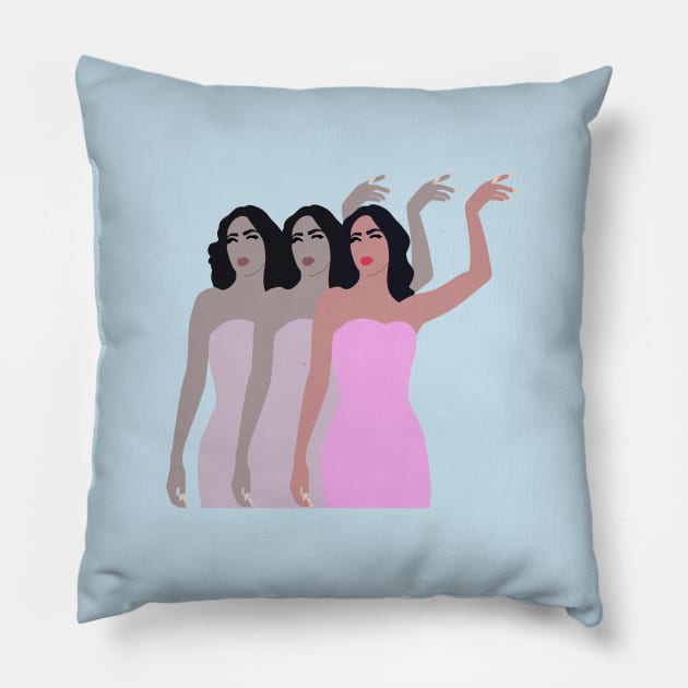 PALOMA MAMI FINGIAS Pillow by sofjac