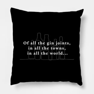 Casablanca Gin Joints Pillow