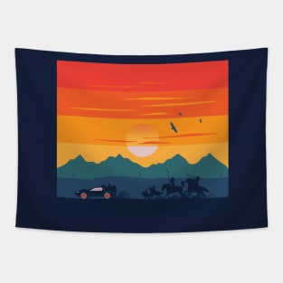 Back to the Wild West Tapestry