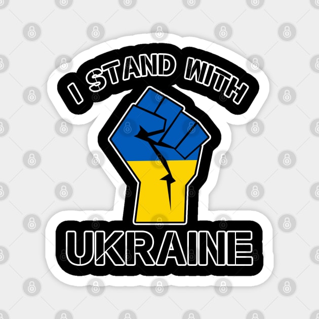 Support Ukraine Magnet by Scar