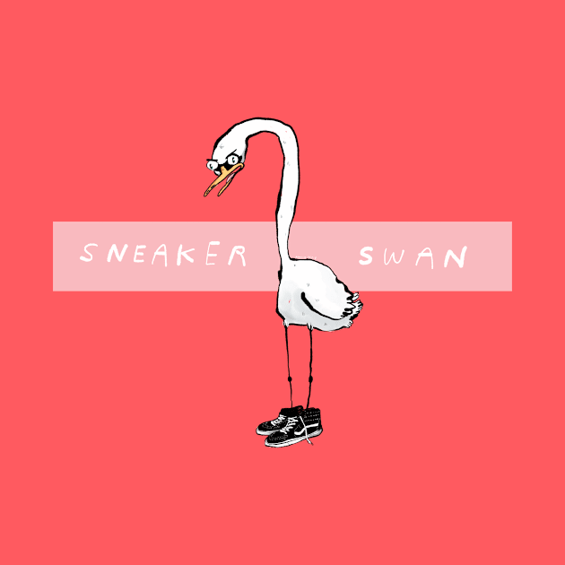 Sneaker Swan by bransonreese