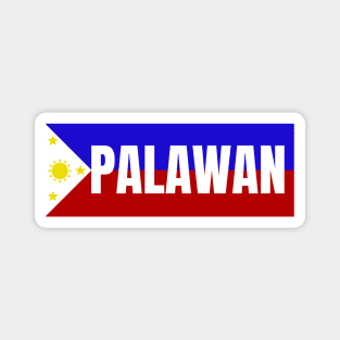 Province of Palawan in Philippines Flag Magnet