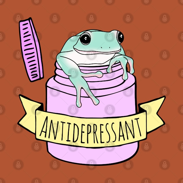 Antidepressant White Tree Frog by FandomizedRose